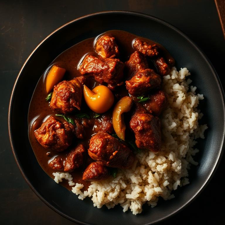 Brown Stew Chicken