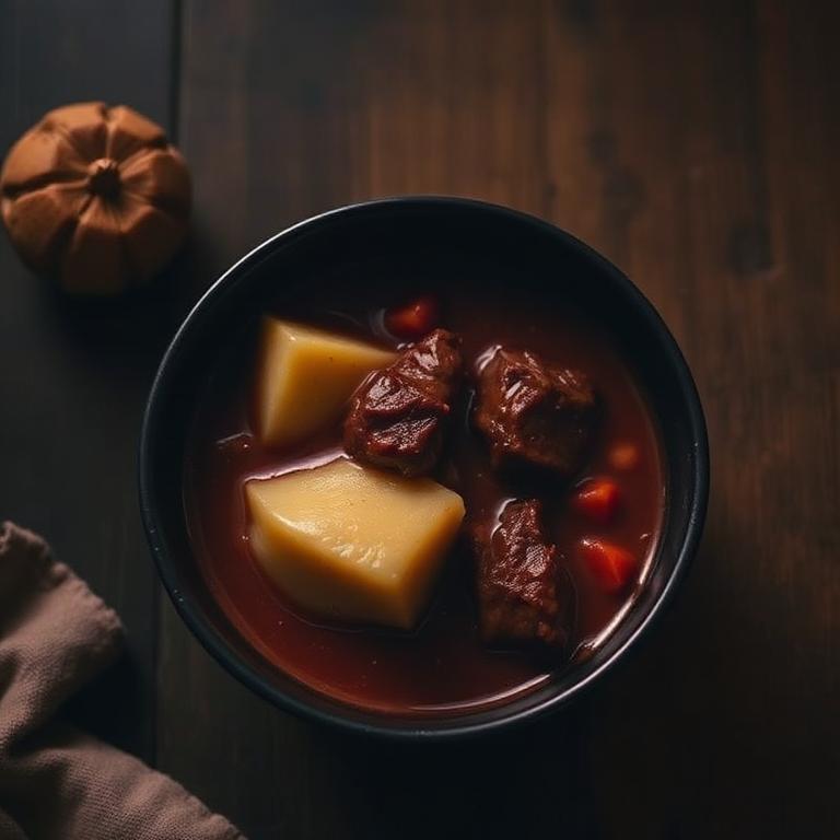 Red Peas Soup with Beef