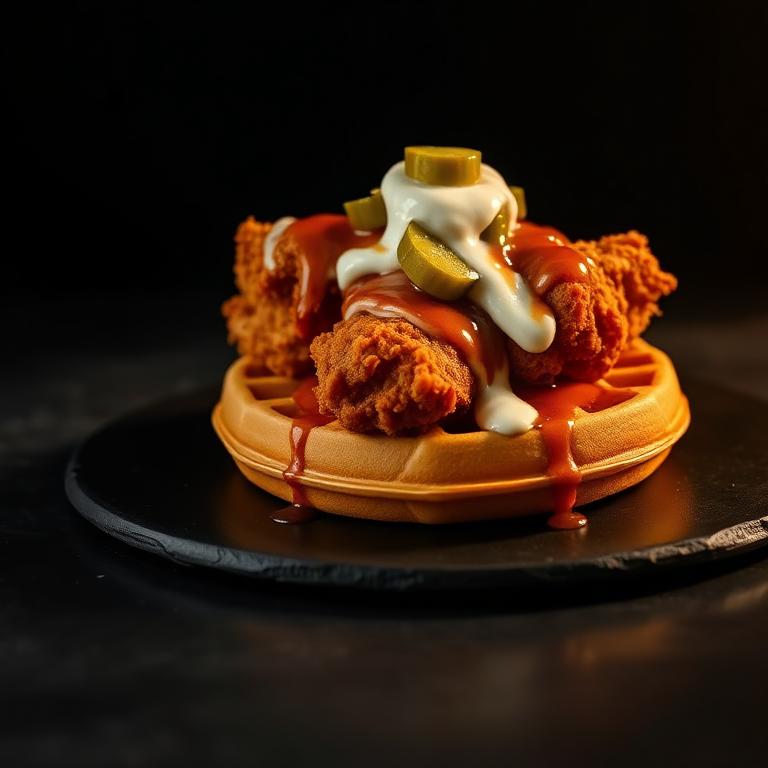 FireBird Waffle Sando