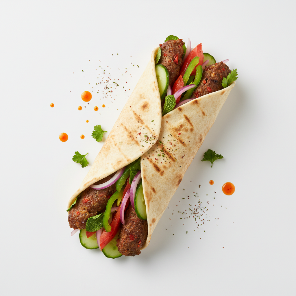 Adana Kebab Wrap