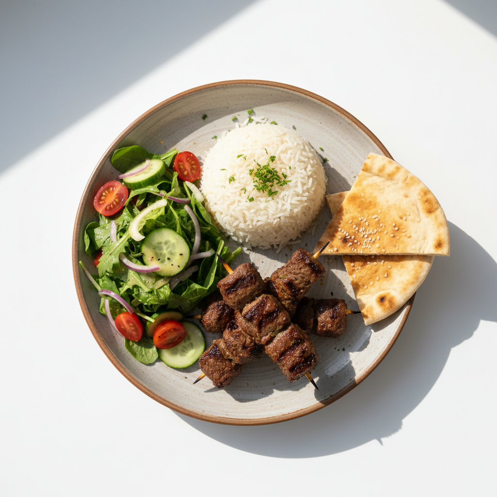 Beef Shish Plate