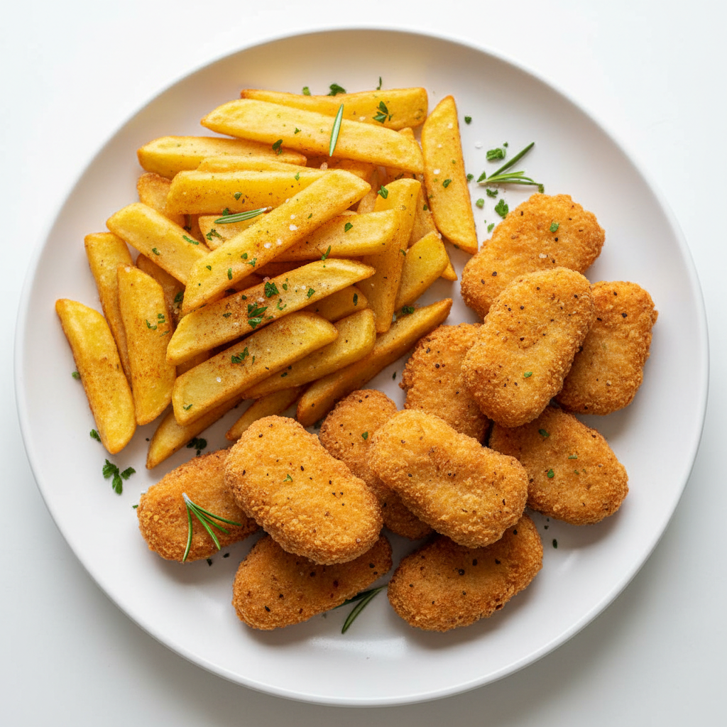 Chicken Nuggets and Fries
