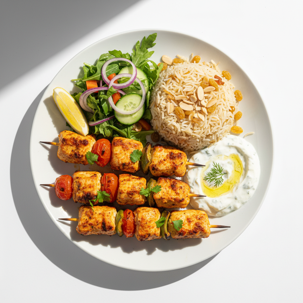 Chicken Shish Plate