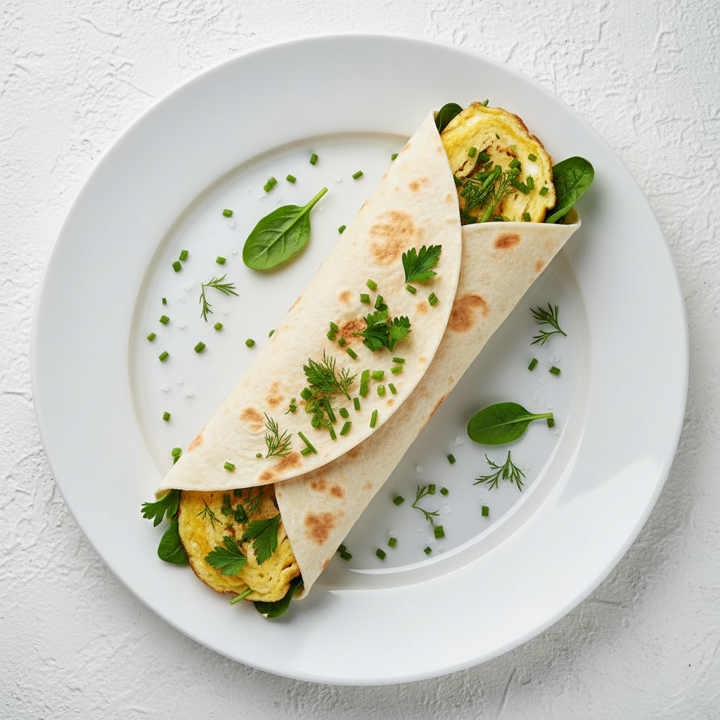 Egg Wrap with Omelette