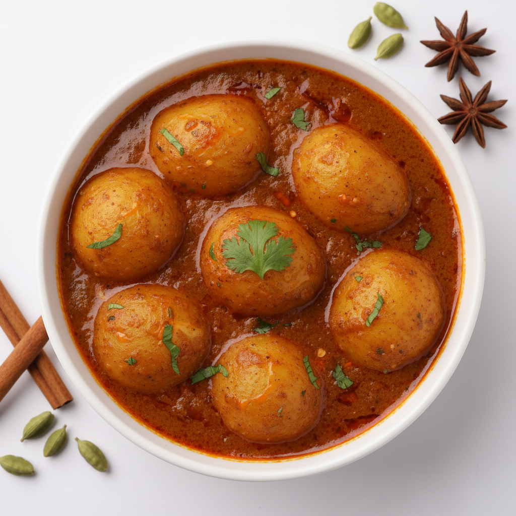 Korma Kachaloo (Potato Curry)