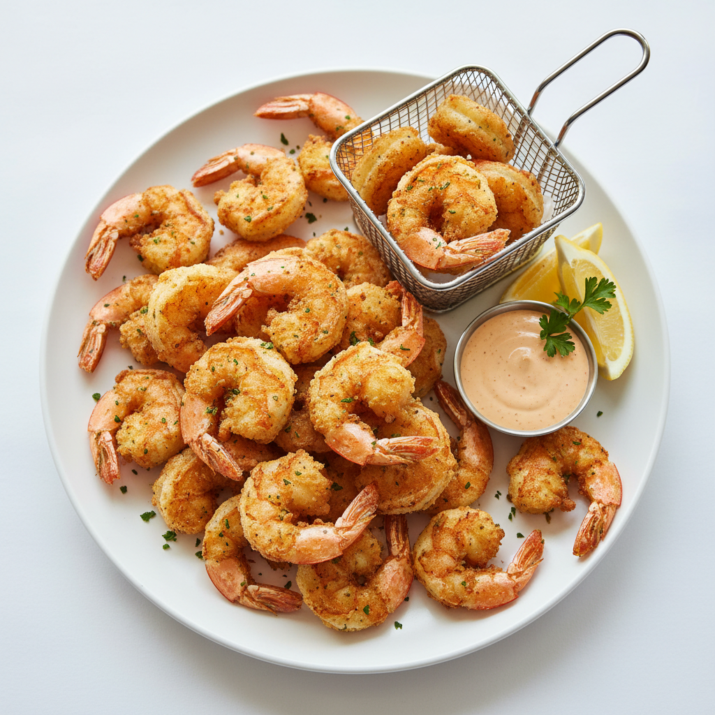 Battered Shrimp Only