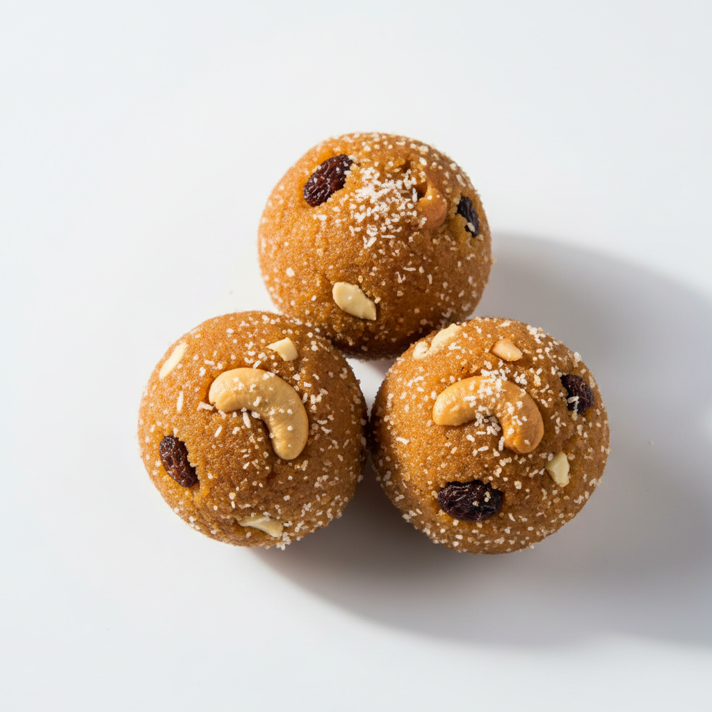 (3) Rava Laddu