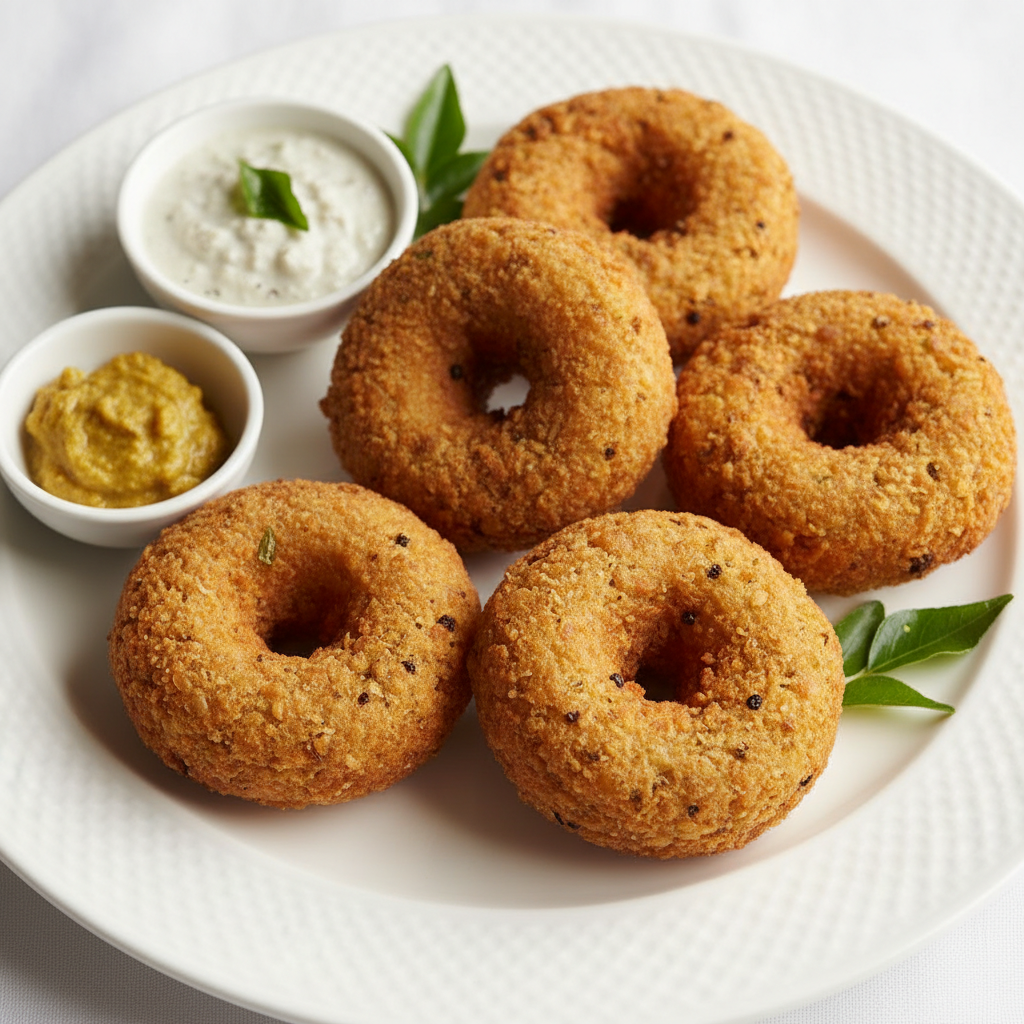 4 Medhu Vada NO SAMBOL