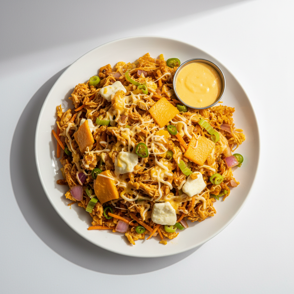 Cheese & Butter Chicken Kothu Roti