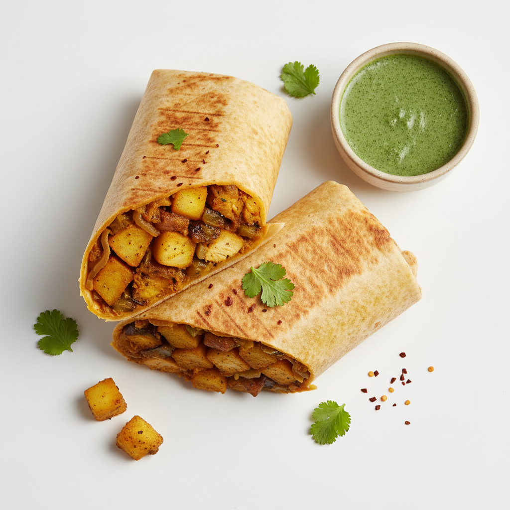 Curry Chicken Wrap