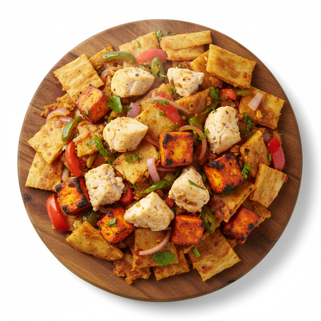Paneer Tikka Dolphin Kothu Roti - NO EGG