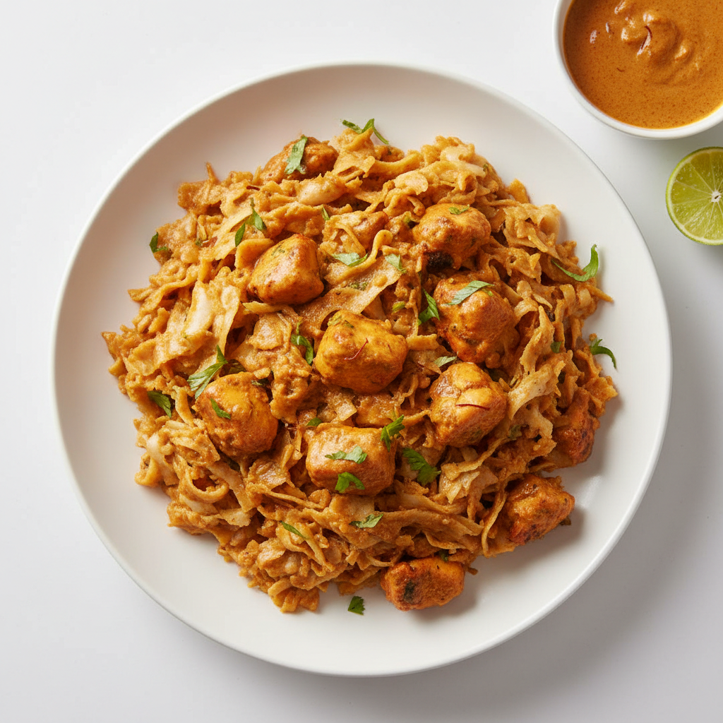 Saffron's Famous Butter Chicken Kothu Roti