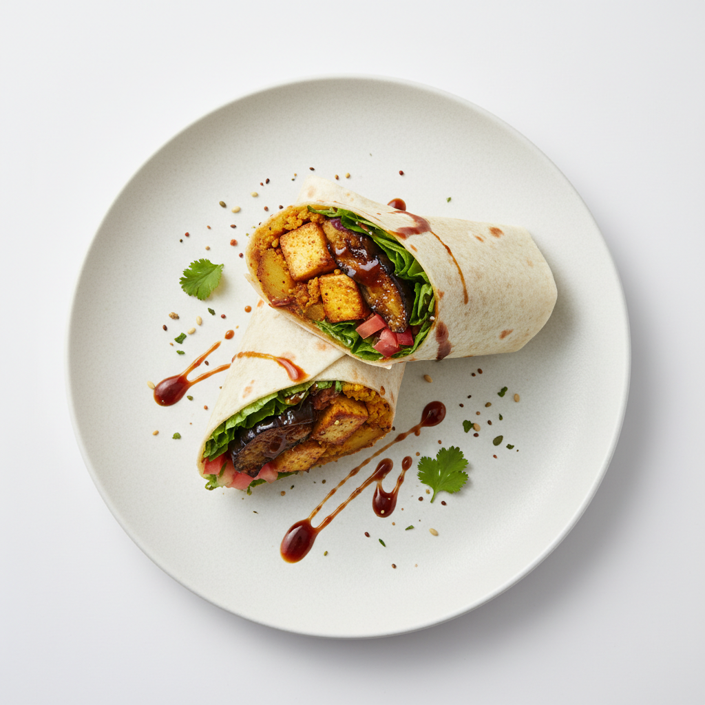 Vegetarian Paneer Wrap