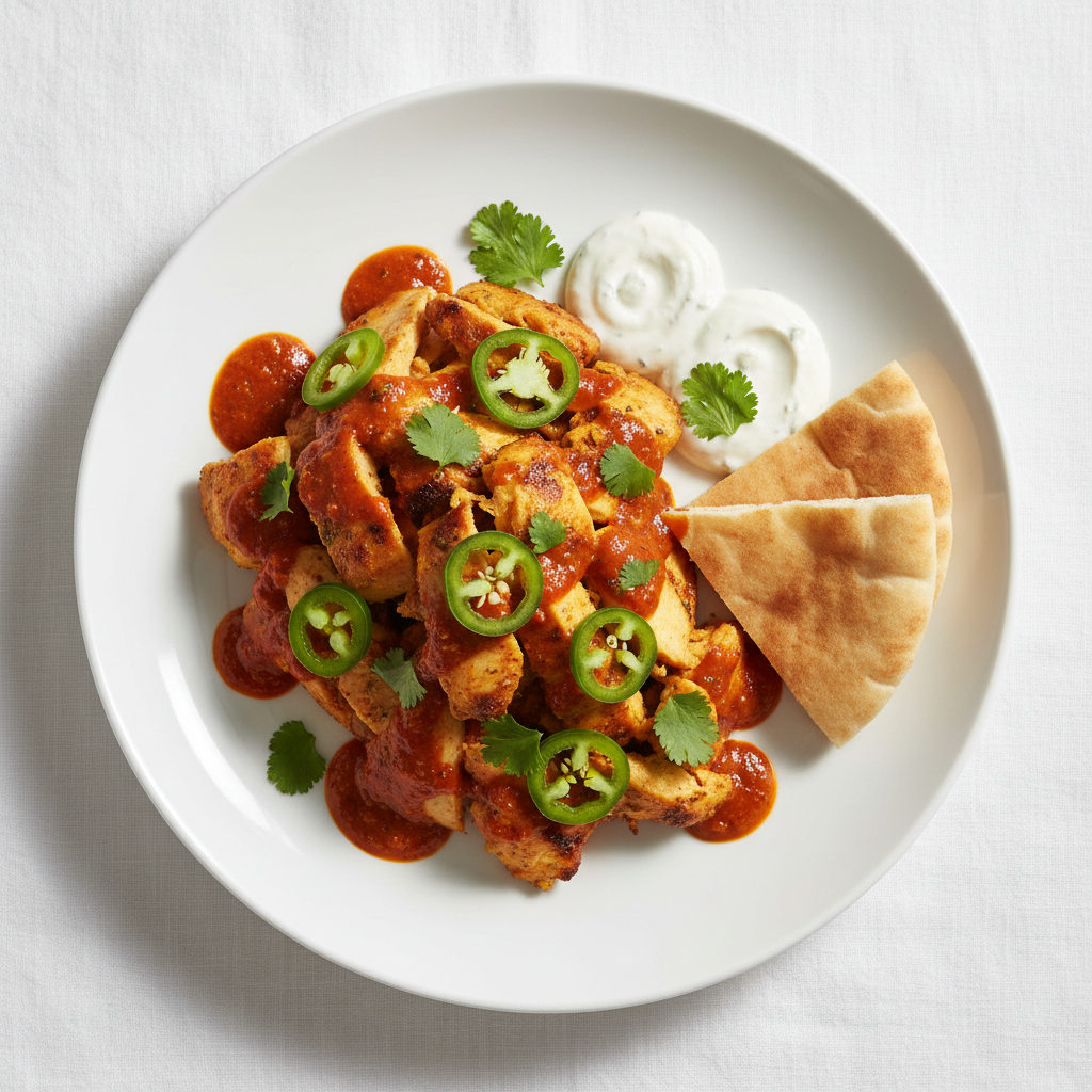 Spicy Chicken Shawarma