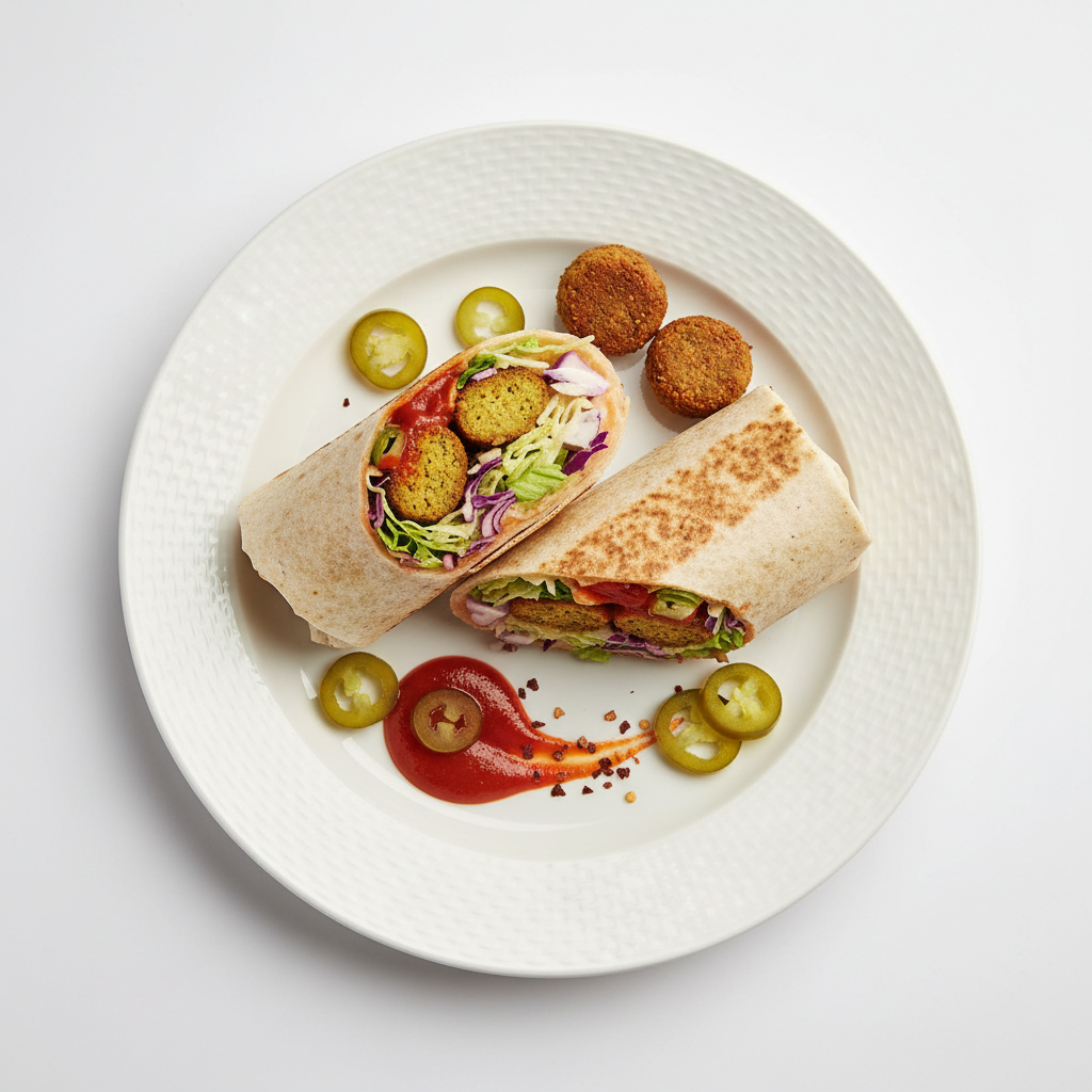 Spicy Falafel Wrap