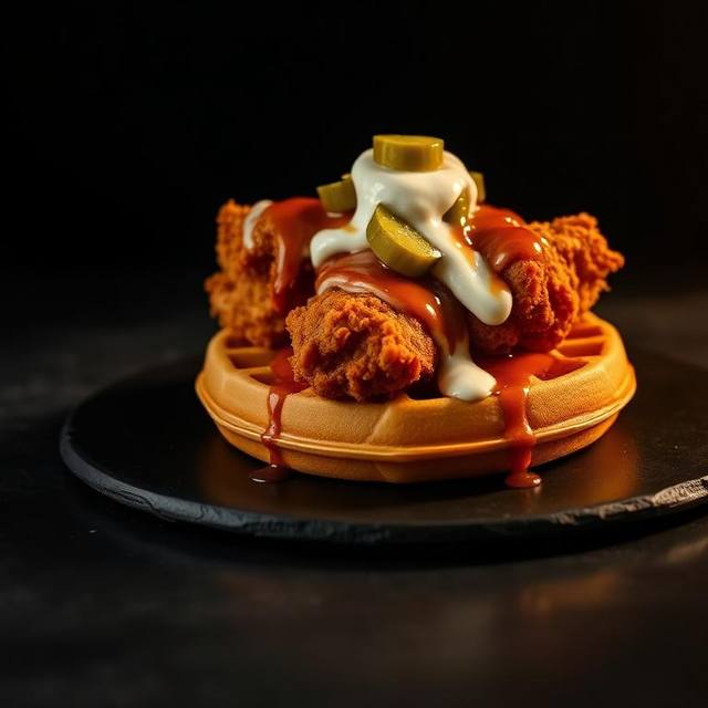 FireBird Waffle Sando
