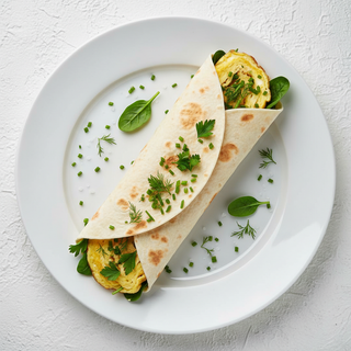 Egg Wrap with Omelette
