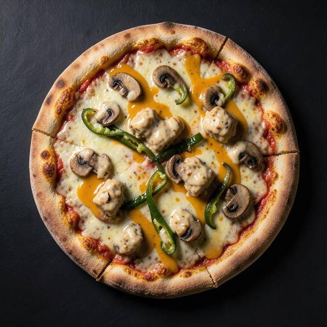 Butter Chicken Pizza