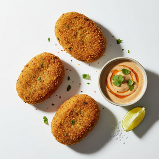 3 Fish Cutlets (Croquettes) + Dipping sauce