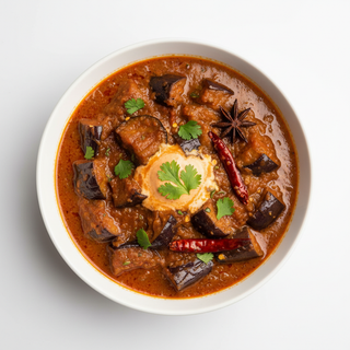 Saffron's Best Seller Caramalized Eggplant Curry ONLY