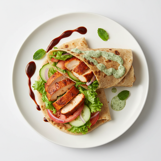 Tandoori Chicken Wrap