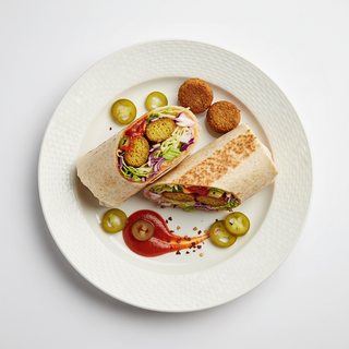 Spicy Falafel Wrap